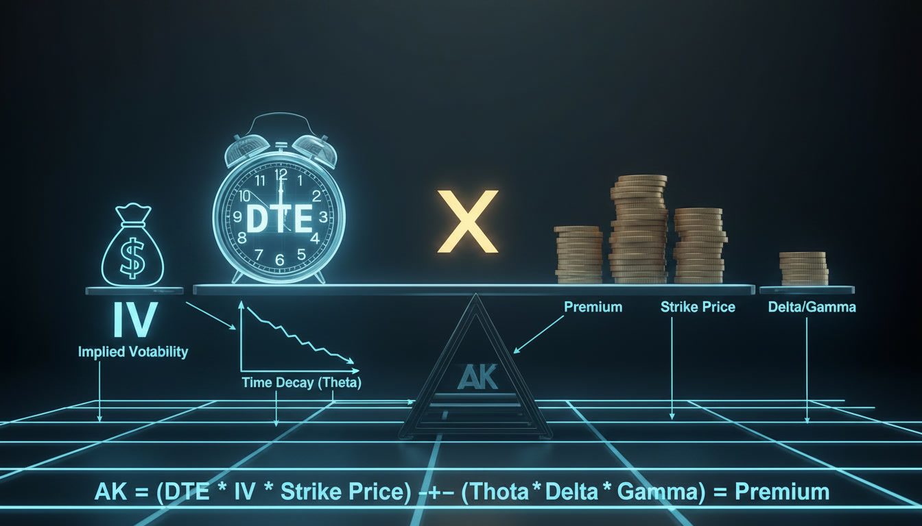 Options Greeks for Wheel Traders — Delta, Theta, and DTE in Plain English